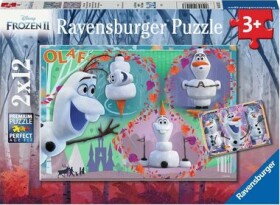 Ravensburger Disney: Ledové království 2: Olaf - 2x12 dílků