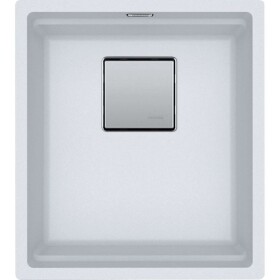 FRANKE - Kubus 2 Fragranitový dřez KNG 110-37, 37x42 cm, bílá-led 125.0672.041