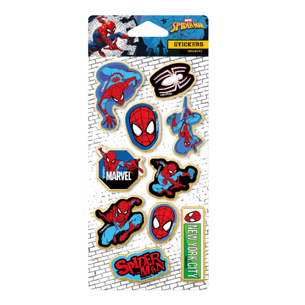 Colorino samolepky Pop-Up, Spider-Man 2, mix motivů a velikostí