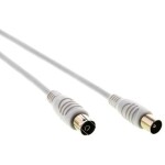 SENCOR SAV 109-035W antenní koaxiální kabel M-F 3.5m (8590669122219)