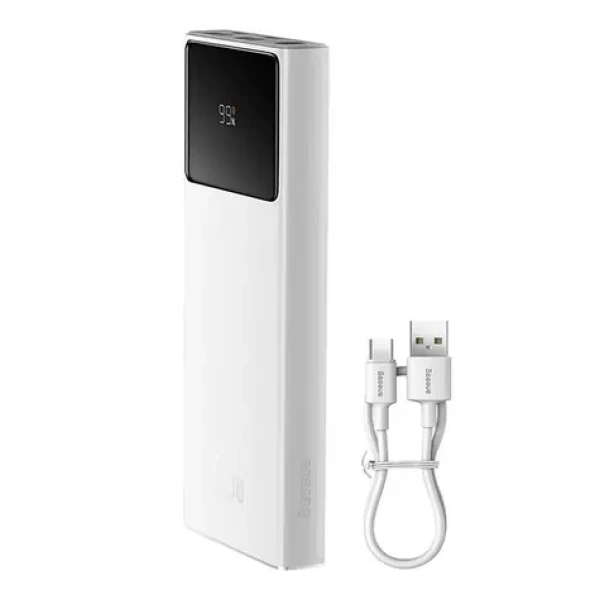 Baseus Star-Lord 10000mAh 22.5W bílá / Powerbanka / 2xUSB-A / 1xUSB-C (6932172628697)