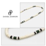 Pánský korálkový náhrdelník Declan, Barevná/více barev 46 cm
