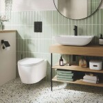 GROHE - QuickFix Start Umyvadlová baterie s výpustí Push-Open, matná černá 237462432