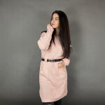 HOSH Pletené šaty ELLIS s páskem Barva: Černá