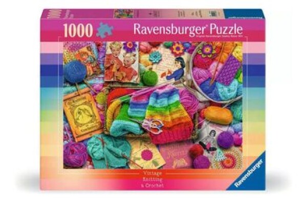 Ravensburger Vintage pletení a háčkování