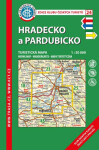 KČT 24 Hradecko, Pardubicko 1:50 000/turistická mapa