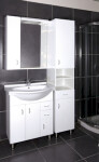 Koupelnová skříňka vysoká Keramia Pro 35x192x33,3 cm bílá PROV35LP PROV35LP