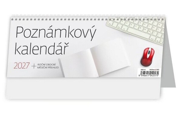 Kalendář stolní 2027 - Poznámkový