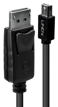 Lindy Mini DisplayPort - DisplayPort černá / Kabel / 2 m / max. 2560 × 1600 px (41646)