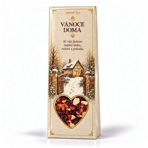 Vánoce doma porcovaný čaj 10x3g