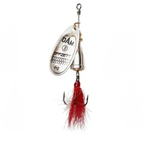 Effzett Třpytka Executor Dressed Spinner 4g Velikost 2 Silver (60498)