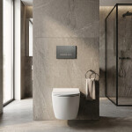 REA - Podomítkový Instalační Set Slim 024N pro WC s Tlačítkem HD Titan KPL-E1634