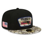 New Era Pánská kšiltovka New England Patriots NFL 2021 On-Field Salute to Service 59FIFTY Fitted Velikost: 7 3/8