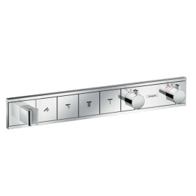 HANSGROHE - RainSelect Baterie pod omítku pro 4 spotřebiče, chrom 15357000