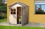 WEKA Dřevěný zahradní domek 357 (185 x 105 x 216 cm)