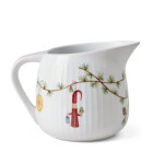 KÄHLER Porcelánový omáčník Hammershøi Christmas 660 ml, bílá barva, porcelán