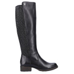 Černé kožené boty Rieker W Z9591-00 37