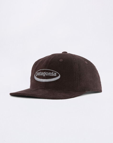 Patagonia Corduroy Cap '95 Oval Logo: Den Brown