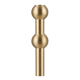 Stoff Nagel Designová vázička STOFF Nagel Brushed Brass, zlatá barva, kov