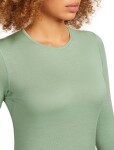 Dámské merino tričko s dlouhým rukávem ICEBREAKER Wmns 200 Oasis LS Crewe, Seaglass velikost: XS
