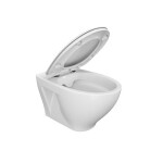 CERSANIT předstěnový instalační systém s tlačítkem chrom K97-509 + WC CERSANIT CLEANON MODUO + SEDÁTKO K97-526 509 MO1