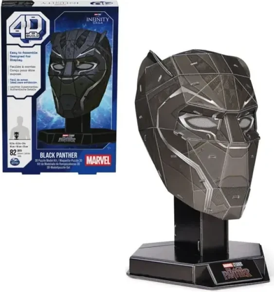 4D BUILD 3D Puzzle Marvel Black Panther