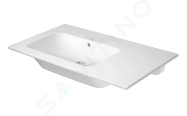 DURAVIT - ME by Starck Asymetrické umyvadlo 830x490 mm, bílá 2345830060