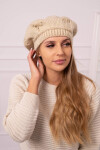 Dámská čepice Sofia K369 light beige UNI