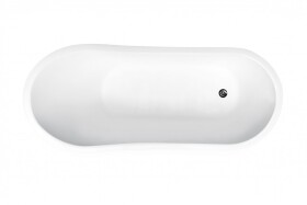 BESCO - Volně stojící vana GLORIA bílá - Rozměr vany - 160 × 70 VANPAO16W