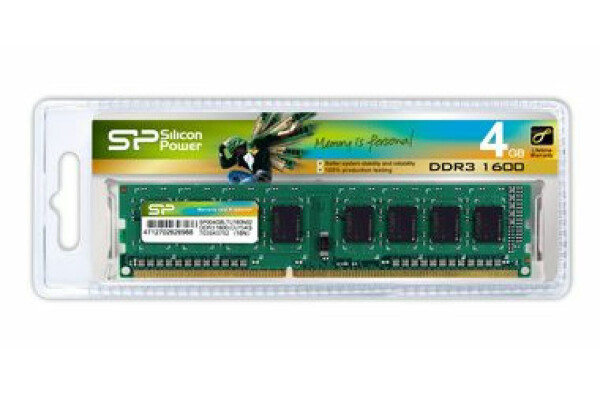 Silicon Power DDR3 4GB 1600Mhz CL11 SP004GBLTU160N02