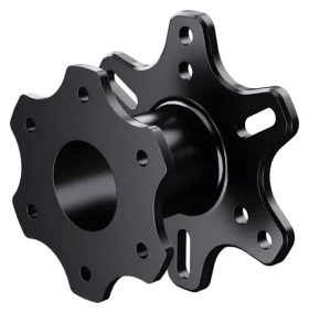 PXN Z QS černá / Rychloupínací adaptér volantu / 50-70 mm / CNC hliník (PXN-ZQS)