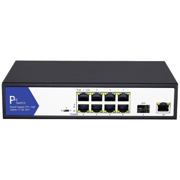 Value 21.99.1193 síťový switch 10 / 100 / 1000 MBit/s funkce PoE