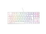 Genesis Thor 303 TKL RGB Outemu Peach Silent bílá / herní klávesnice / USB (NKG-2063)