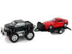 Mamido Terénní auto s přívěsem a autíčkem