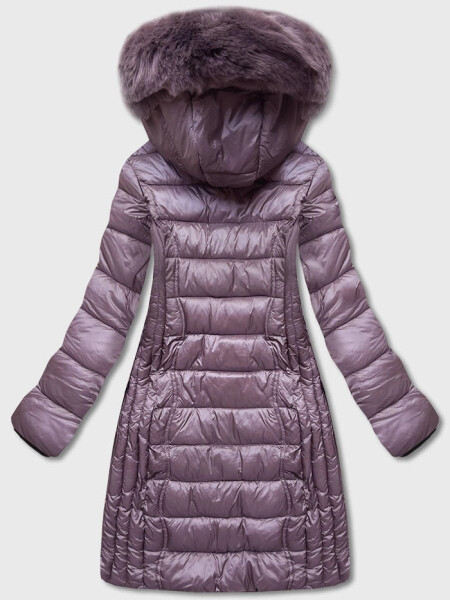 Fialová lehká dámská bunda pro přechodné období (b8058-51) odstíny fialové S (36)