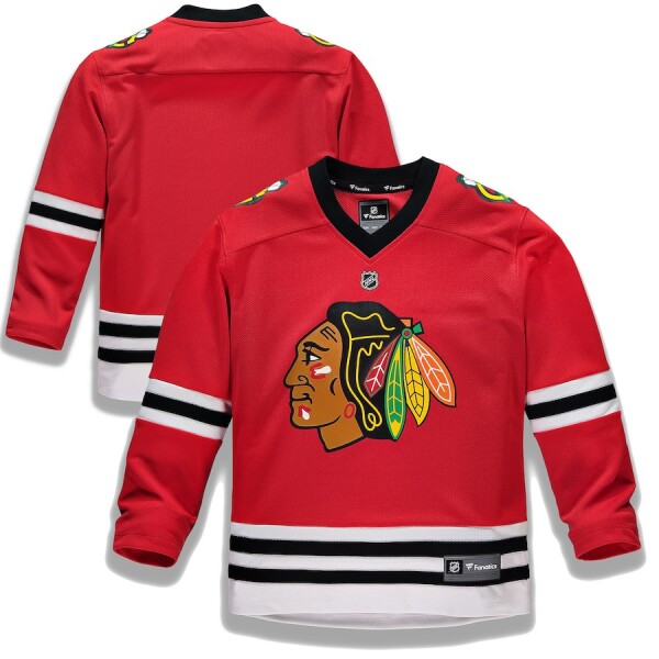 Fanatics Dětský Dres Chicago Blackhawks Replica Home Jersey Velikost: