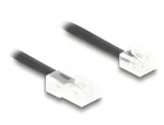 DeLock / Spirálový telefonní kabel / RJ11 - RJ45 / 2 m / černý (88479)