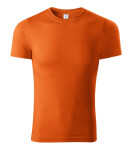 Paint tričko unisex oranžová M