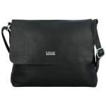 Stylová dámská koženková crossbody kabelka Annalotte, černá