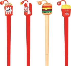 Gelové pero Fancy - fastfood