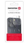 SWISSTEN Ochranné sklo čoček fotoaparátu pro Apple iPhone 15 Pro Max (94500111)