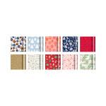 Dárkové papíry - 60 ks rolí 2 m × 70 cm - Vánoční mix - Albi