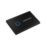 SAMSUNG T7 Touch Externí SSD disk 2TB černá / Externí SSD / R: 1050 MBs W: 1000MBs / USB-C / 3y (MU-PC2T0K/WW)