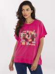 Halenka CLM BZ 1701.81 fuchsiová L/XL