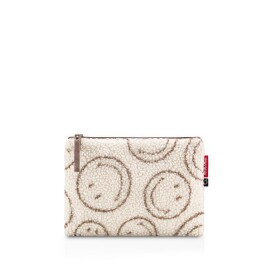 Taštička na zip Reisenthel Case 1 Smiley® teddy chocolate