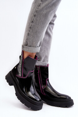 Polobotky na podpatku model 190707 Step in style 40