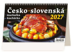 Kalendář stolní 2027 - Česko-slovenská kuchařka/kuchárka