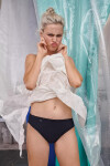 Dámské kalhotky sloggi 24/7 Cotton Lace Tai - černé - SLOGGI BLACK 42