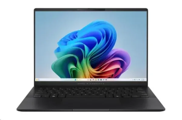 Asus Vivobook S14 černá / 14" WUXGA / AMD Ryzen AI 7 350 2.0GHz / 24GB / 1TB SSD / AMD Radeon Graphics / W11P (M5406KA-OLED108X)