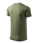 Heavy New tričko unisex khaki M